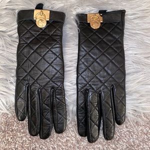 Michael Kors leather gloves